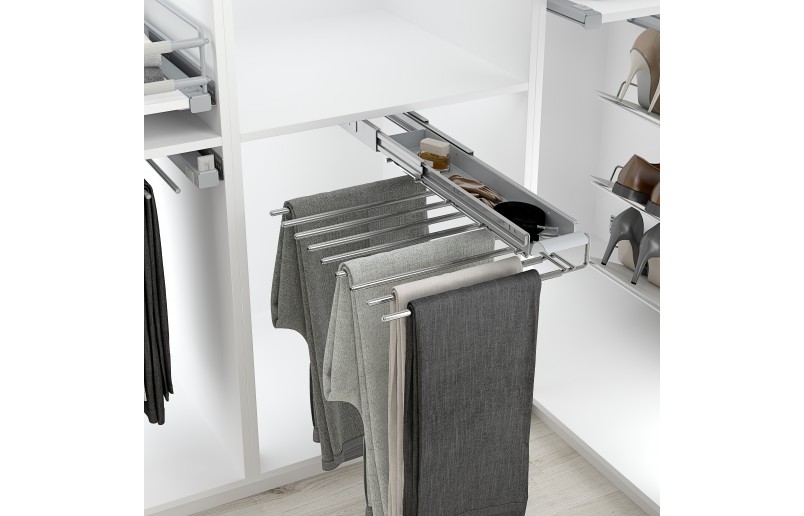 Pull-out trouser rack Excellent for 9 pants - Bret009