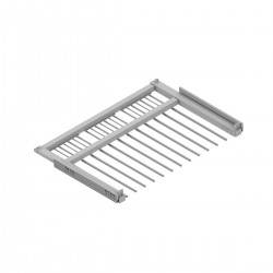 Hosenhalter de luxe ausziehbar mit Zubehörfach silber, in der Breite verstellbar. Hosenhalter de luxe ausziehbar mit Zubehörfach silber, in der Breite verstellbar.