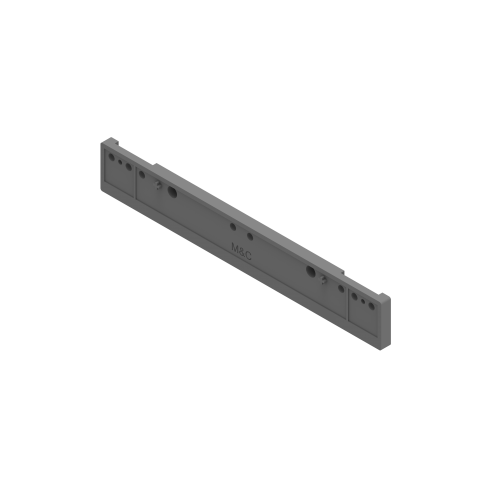 Distanzstücke 10mm Hosenhalter de luxe silber und antrazit