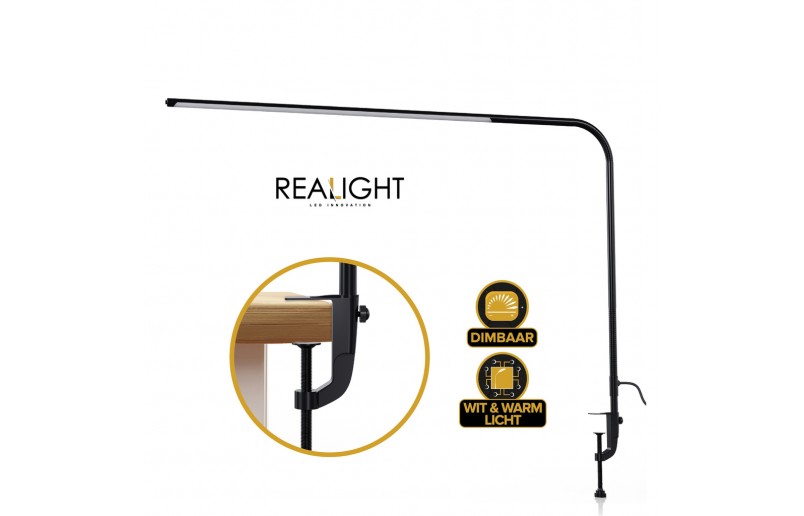 Desk lamp Reading lamp black flexible