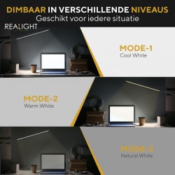 Desk lamp Reading lamp black flexible