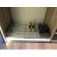Ausziehbares und in der Breite verstellbares Schuhregal von Syskor - SHS56100