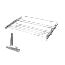 Ausziehbares und in der Breite verstellbares Schuhregal 60-95 cm