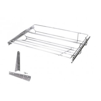 Ausziehbares und in der Breite verstellbares Schuhregal 60-95 cm