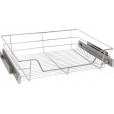 Drahtkorb / Schublade Eleganca mit selbstschließender Seitenführung für Schrankfront 600 mm