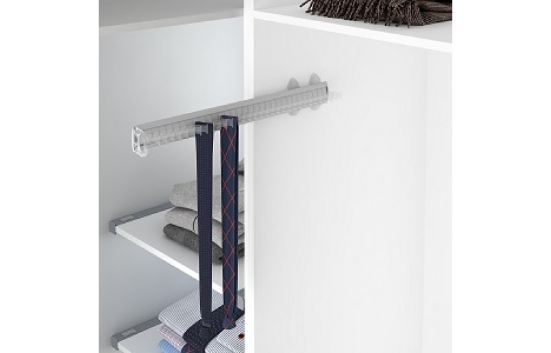 Servetto Krawattenhalter transparent/Aluminium - DU410422