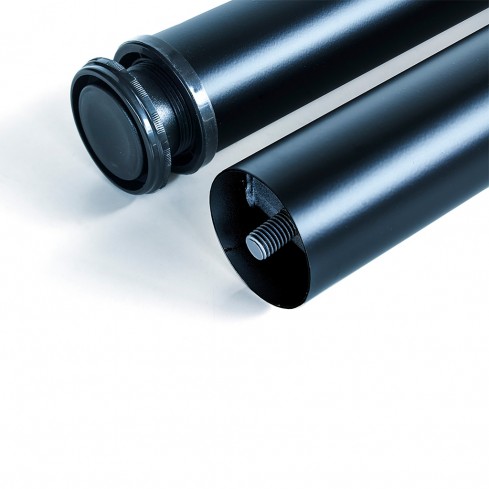 Tischbein schwarz 710mm rund ø 60 mm