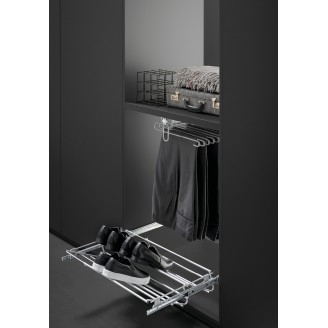Ausziehbares und in der Breite verstellbares Schuhregal, Top modell von Vibo Ausziehbares und in der Breite verstellbares Schuhregal, Top modell von Vibo