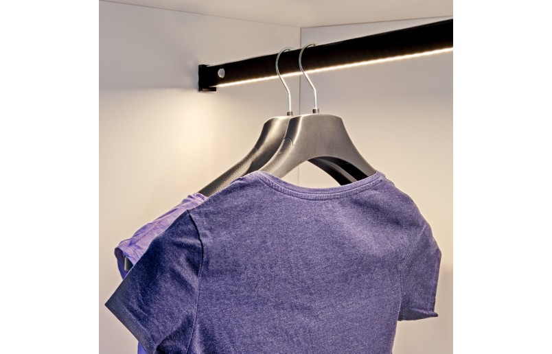 LED-Leuchtstab mit Bewegungsmelder schwarz (mit Trafo) - LED91Z