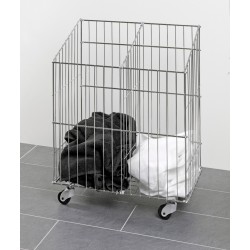 Laundry basket for hanging and/or moving 