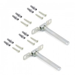 Schwebende unsichtbare Regalstützen