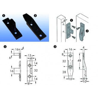 Hardware zum Aufhängen