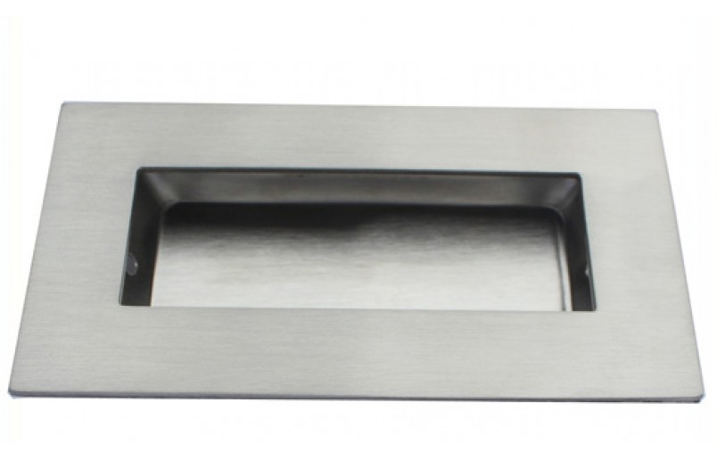 Inlet handle 102 x 52 mm rectangle - SDK330C