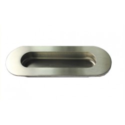 Inlet handle 120 x 40 mm oval