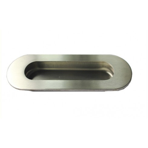 Einlassgriff 120 x 40 mm oval Einlassgriff 120 x 40 mm oval