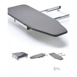Versenkbarer und um 180° drehbarer eingebauter Luxus-Bügeltisch Versenkbarer und um 180° drehbarer eingebauter Luxus-Bügeltisch