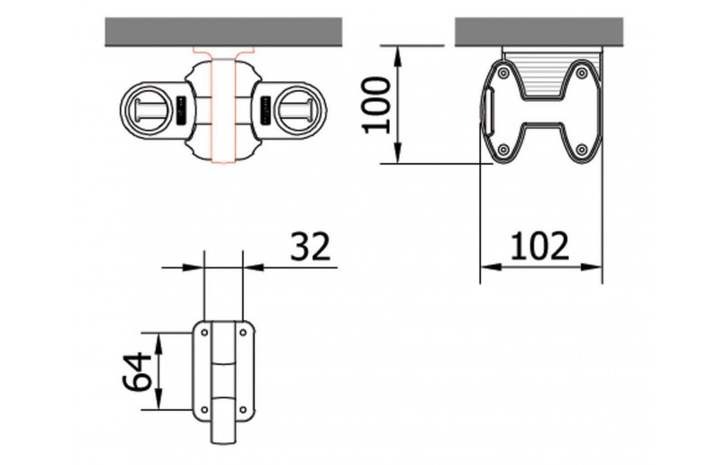 Regalbodenträger lose - AP390483