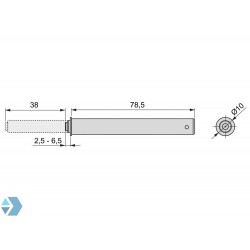 Push-to-Open Unterputz-Druckschalter mit Puffer